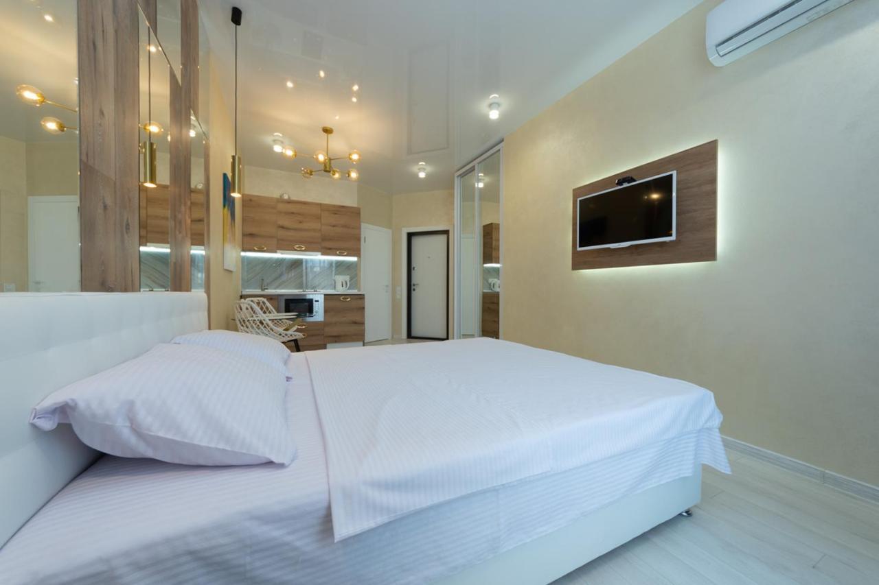 Studio On A Residential Complex French Quarter 2 เคียฟ ภายนอก รูปภาพ