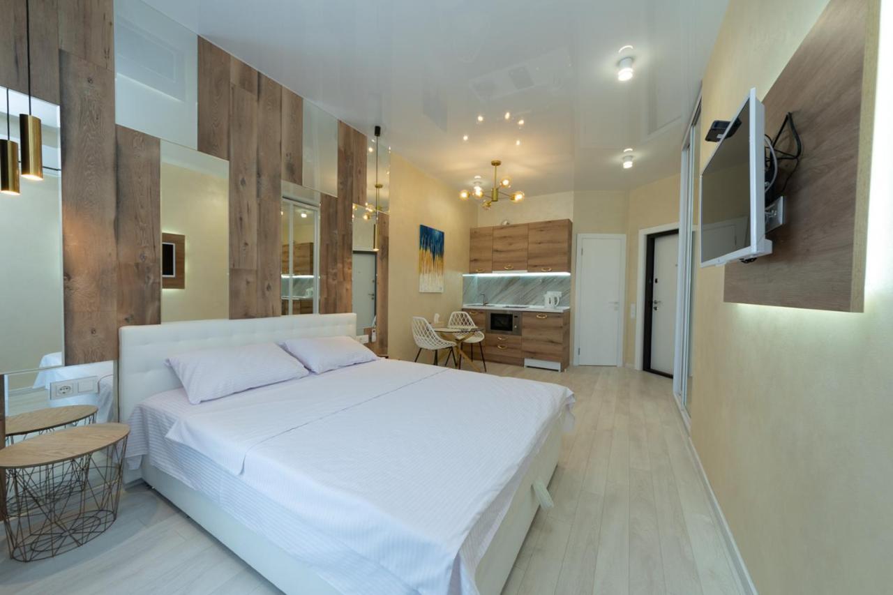 Studio On A Residential Complex French Quarter 2 เคียฟ ภายนอก รูปภาพ