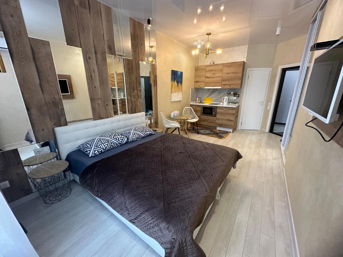 Studio On A Residential Complex French Quarter 2 เคียฟ ภายนอก รูปภาพ